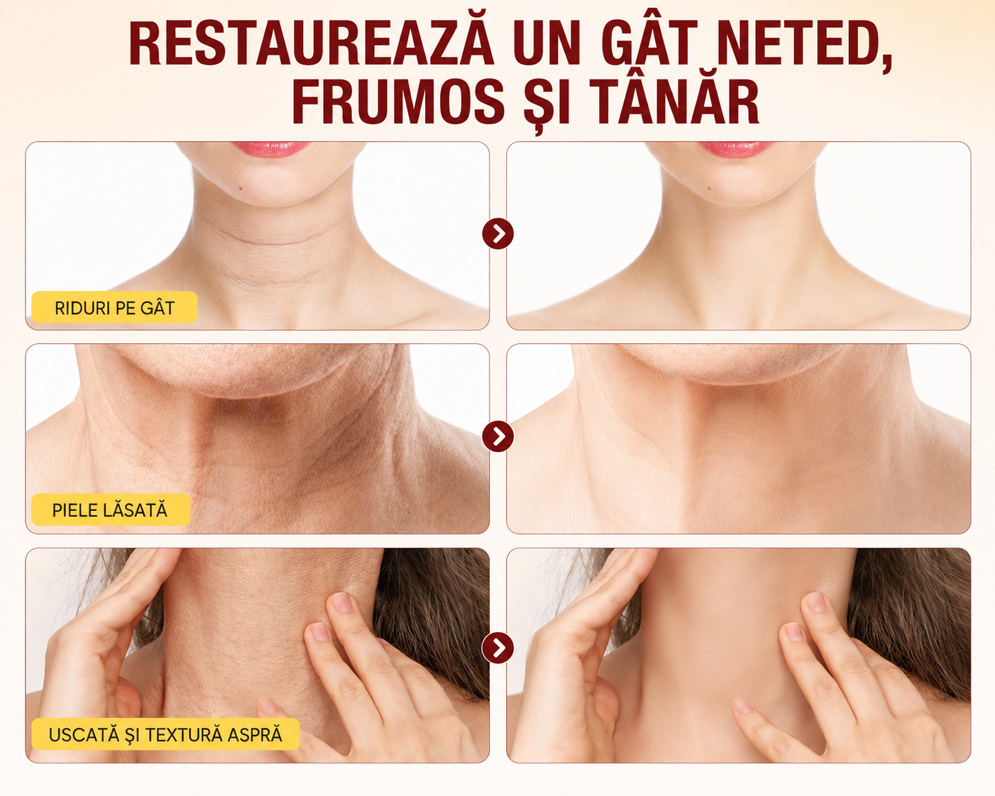 Cremă Antirid pentru Gât cu Masaj