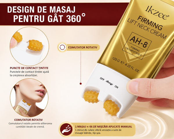 Cremă Antirid pentru Gât cu Masaj
